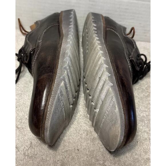 Bed Stu Mark Mens Brown Leather Oxfords & Lace Ups Plain Toe Shoes Size 9.5 main image 4